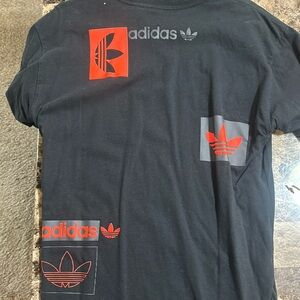 Adidas classic logo print shirt